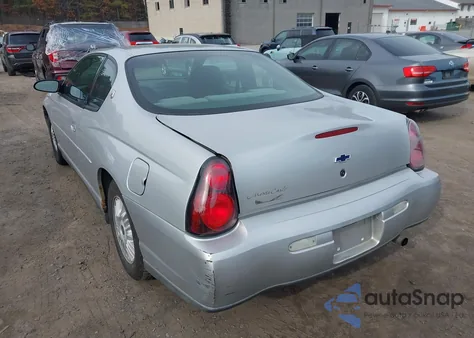 2001 Chevrolet Monte Carlo Ls from USA, damaged, VIN 2G1WW12E719359711